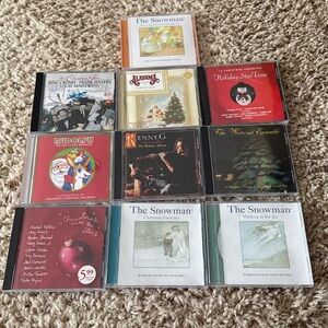 Bundle of 10 Christmas Holiday Music CD’s